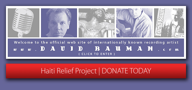 Welcome to David Bauman's Official Website